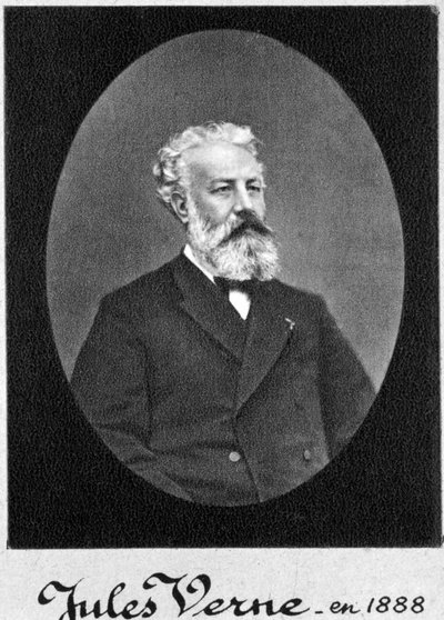 朱尔斯·凡尔纳（Jules Verne），法国冒险和科幻小说作家，1888年 作者 不明