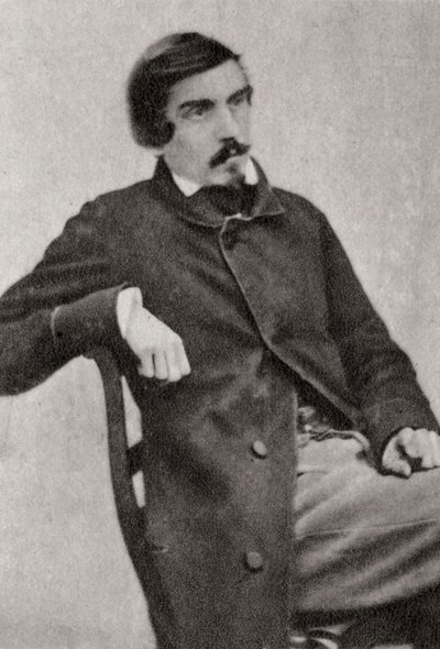 朱尔斯·德·冈古特（Jules de Goncourt），法国作家，1868年 作者 不明