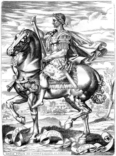 朱利叶斯·凯撒（Julius Caesar），罗马将军和政治家，公元前1世纪1882-1884年 作者 不明