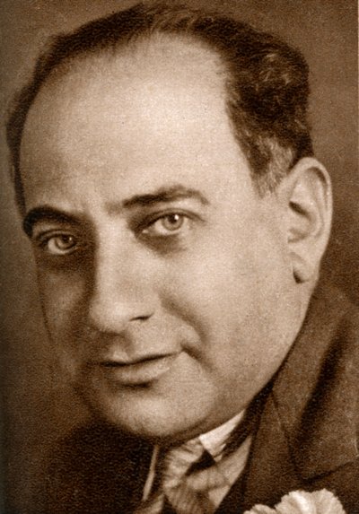 朱利叶斯·哈根（Julius Hagen），汉堡出生的电影制片人兼制片人，1933年 作者 不明