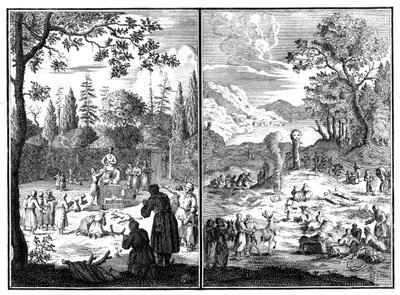 朱玛拉（Wumku-Accha）。拉普兰神ity，1727-1738年 作者 不明