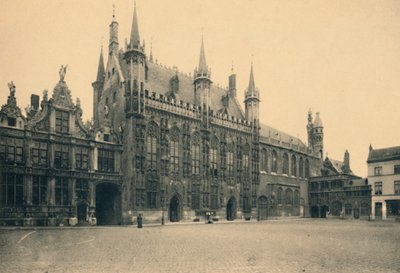 正义宫，市政厅和圣血教堂，c1910 作者 不明