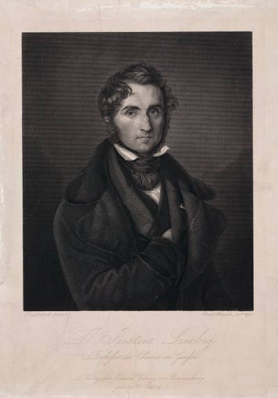 Justus von Liebig, German chemist 作者 不明
