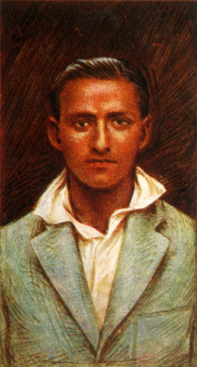 KS Duleepsinhji剑桥大学和萨塞克斯大学，1928年。 作者 不明