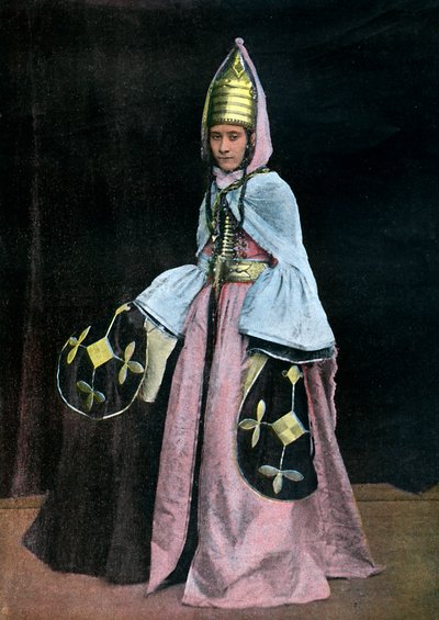 Kabardin女人，c1890 作者 不明