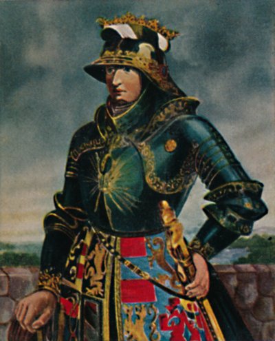 马克西米利安一世皇帝（Emperor Maximilian I）1459-1519-鲁本斯的画，1934年。 作者 不明