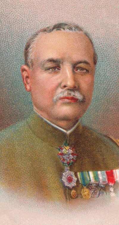 神尾光臣（Kamio Mitsuomi），1856-1927年第1任男爵，日本帝国陆军将军，1917年 作者 不明