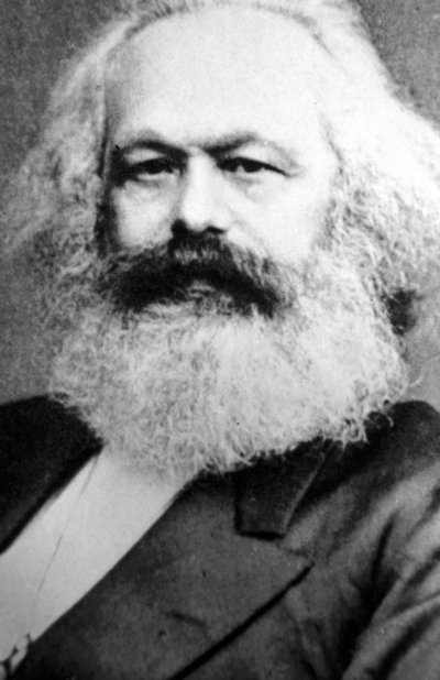 卡尔·马克思（Karl Marx），德国政治，社会和经济理论家，十九世纪 作者 不明