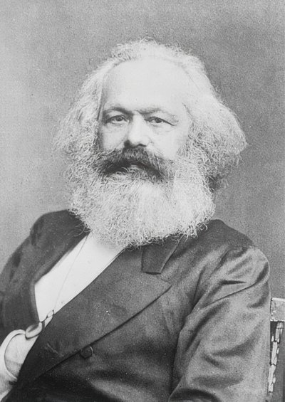 卡尔·马克思约于1880年 作者 不明