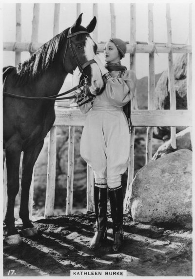 凯瑟琳·伯克（Kathleen Burke），美国电影女演员，c1938年 作者 不明