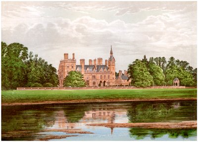 诺丁汉郡凯勒姆音乐厅（Kelham Hall），曼纳斯·萨顿家族（Manners-Sutton family）住所，约建于1880年 作者 不明