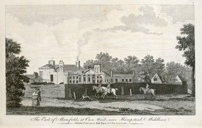 伦敦汉普斯特德的肯伍德大厦，1792年 作者 不明