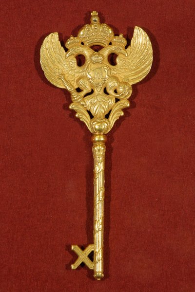18世纪末，俄罗斯帝国宫廷张伯伦的钥匙 作者 不明