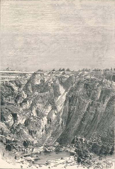金伯利：1880年，1896年出现钻石矿 作者 不明