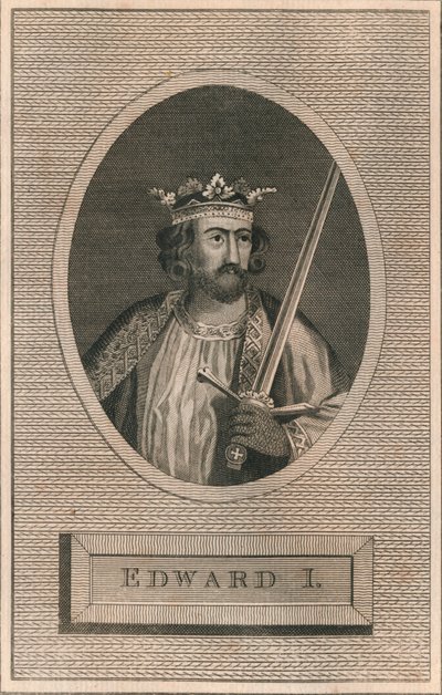 爱德华一世国王，1793年 作者 不明