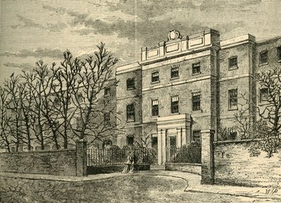 爱德华兹国王学校，建于1878年。 作者 不明