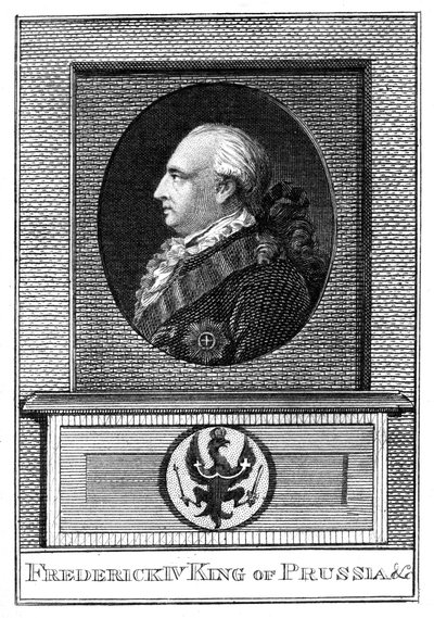 普鲁士国王弗雷德里克·威廉四世（Frederick William IV），1795-1861年，十九世纪。 作者 不明