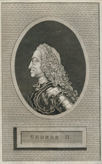 乔治二世国王，1793年 作者 不明