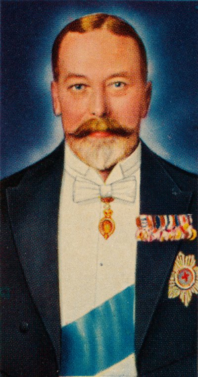 1935年，乔治五世国王穿着法院礼服 作者 不明