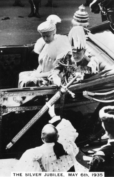 1935年5月6日，伦敦国王乔治VS银禧纪念日 作者 不明