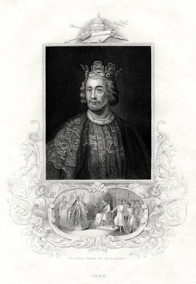 英格兰国王约翰，1860年 作者 不明