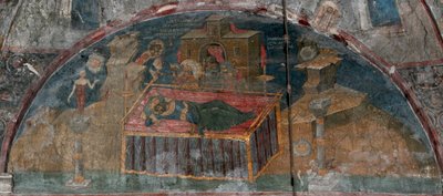 国王尼布甲王朝梦想，约1350年 作者 不明