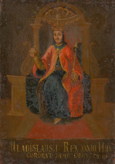 波兰，匈牙利和克罗地亚的瓦迪斯瓦夫三世国王1424-1444，第18分上半部。 作者 不明