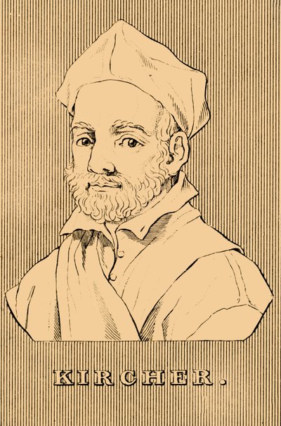 Kircher，1602-1680年，1830年。 作者 不明