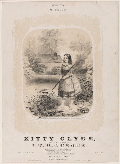 凯蒂·克莱德（Kitty Clyde），1854年。 作者 不明