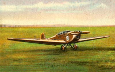 克莱姆L 25 E型飞机，1932年。 作者 不明