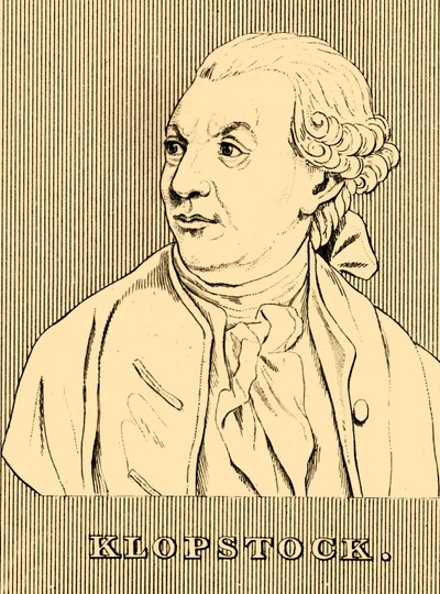 Klopstock，1724-1803年，1830年。 作者 不明