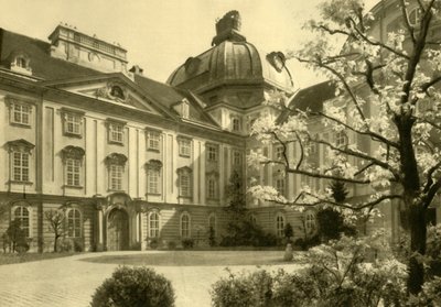 克洛斯特新堡修道院，下奥地利州克洛斯特新堡，摄于1935年。 作者 不明