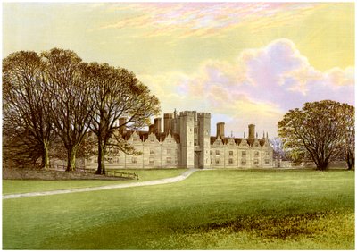 诺尔（Knole），肯特郡塞维欧克斯（Sevenoaks）附近，萨克维尔勋爵（Lord Sackville）的住所，大约1880年 作者 不明