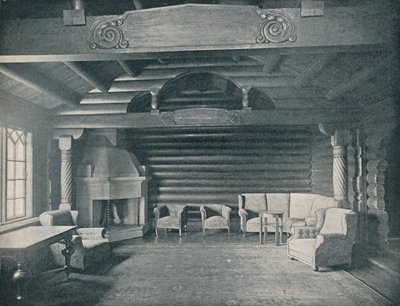 Kongssater，挪威国王和王后的森林之家，建于1910年 作者 不明