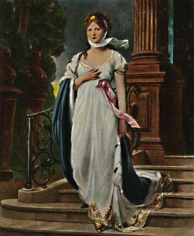 路易丝皇后1776-1810。 -Gustao Richter绘画，1934年。 作者 不明