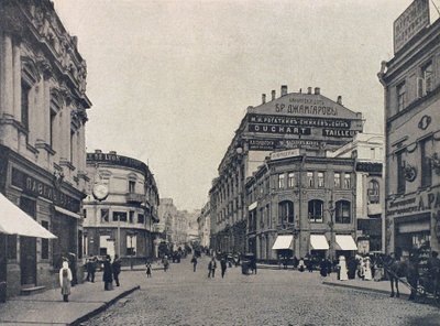 库兹涅茨基大多数铁匠桥，俄罗斯莫斯科，1912年 作者 不明