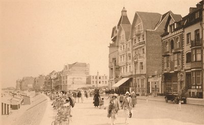 拉迪格（La Digue），海滨长廊，约摄于1900年。 作者 不明