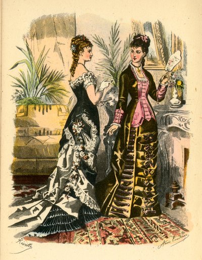 La Mode Illustree，1878年，1943年。 作者 不明