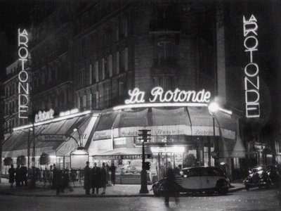 La Rotonde, Boulevard du Montparnasse, 1939. 作者 不明