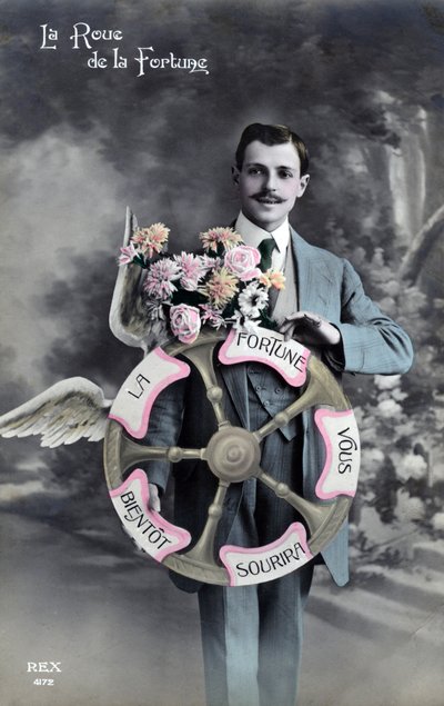《财富之轮》（La Roue de la Fortune），1906年 作者 不明
