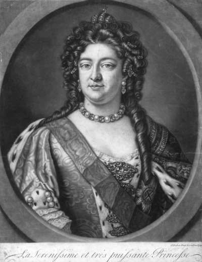 最宁静，最有威力的公主，1734年 作者 不明