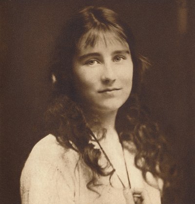 伊丽莎白·鲍伊斯·里昂夫人（少女时代），c1917，1937年 作者 不明