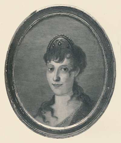 Laetitia Ramolino-拿破仑·波拿巴的母亲卡洛·布纳帕特的妻子，c1780，1896年。 作者 不明