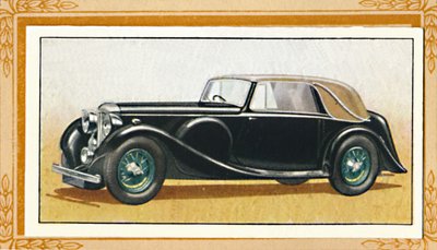 拉贡达低头双门跑车，1936年 作者 不明