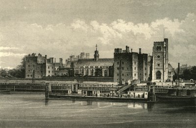 兰贝斯宫（Lambeth Palace），建于1876年。 作者 不明