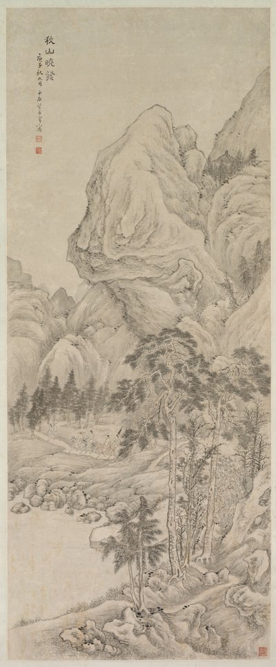 景观，1644-1911年。 作者 不明