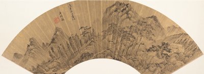 景观，18世纪或更晚，虚假日期为1648年。 作者 不明