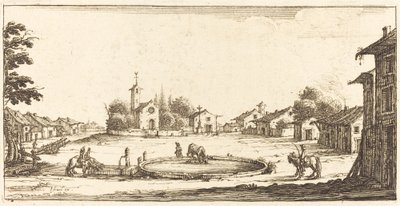 景观，在1635年或之后。 作者 不明