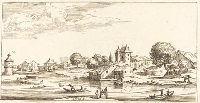 景观，在1635年或之后。 作者 不明