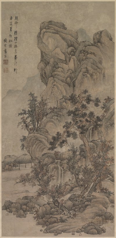 1644-1911年的人物景观。 作者 不明
